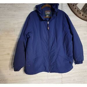 LL Bean Insulated Jacket Puffy Jacket  Womens (see measurments) Navy